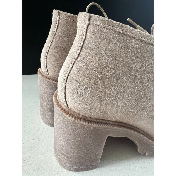 LUCKY BRAND Hollia Heeled SUEDE Bootie SIZE 7 - Picture 4 of 7